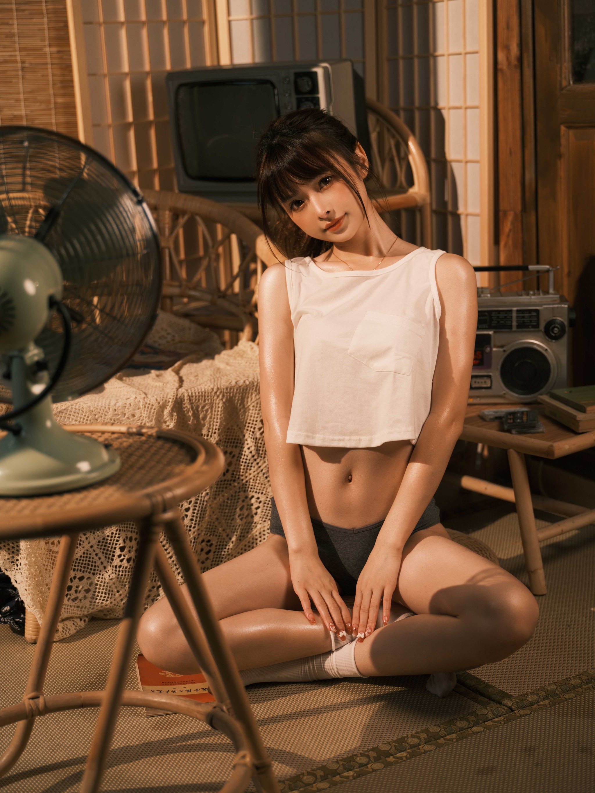 图片[1]-河豚抚子 – NO.008 抹油 [20P]-XikXak